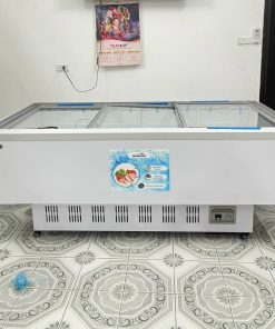 Tủ Đông Goldcool Kính Phẳng Cánh Lùa GCKP1200