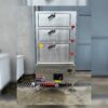 Tủ Hấp Hải Sản 3 Tầng 2 Tủ hấp hải sản 3 tầng