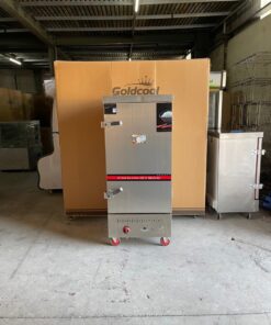 Tủ Nấu Cơm Công Nghiệp 12 khay Gas